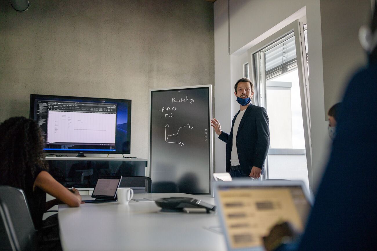 Data analytics dashboard with charts and business intelligence visualization